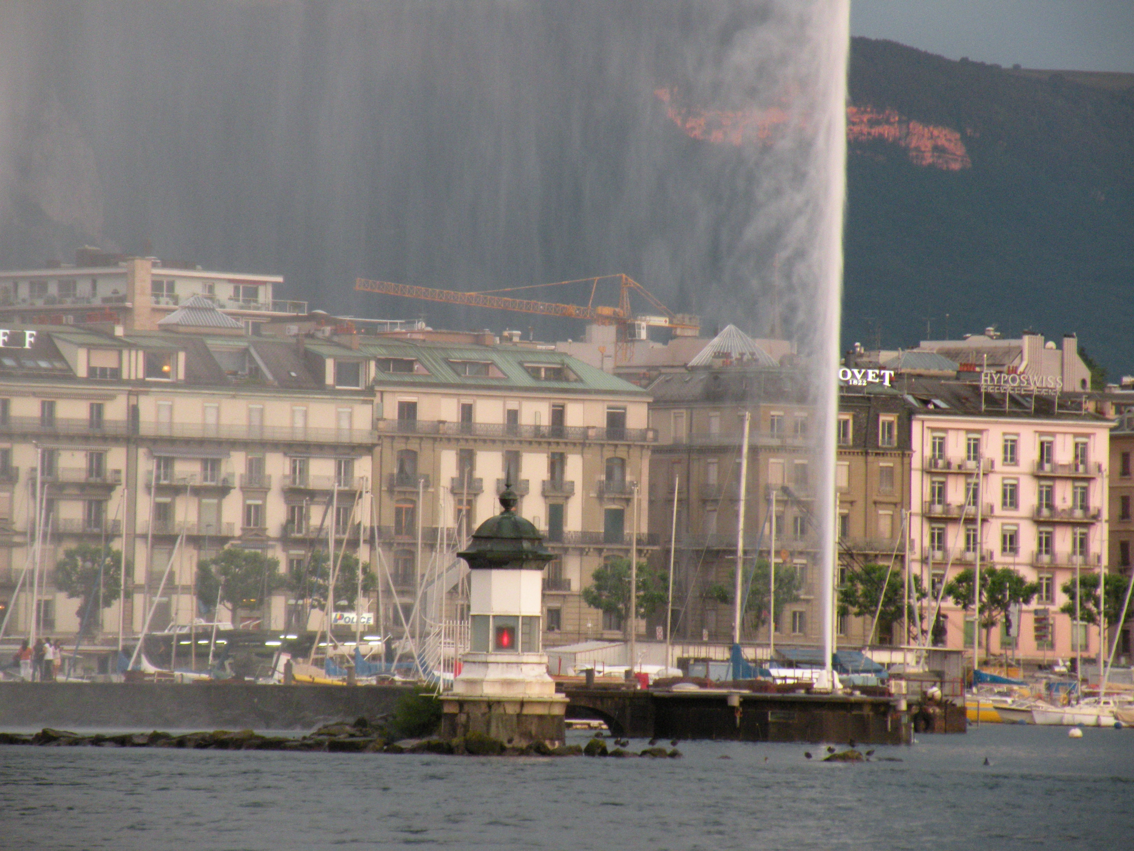 Jet d'eau, Genève, 2013.